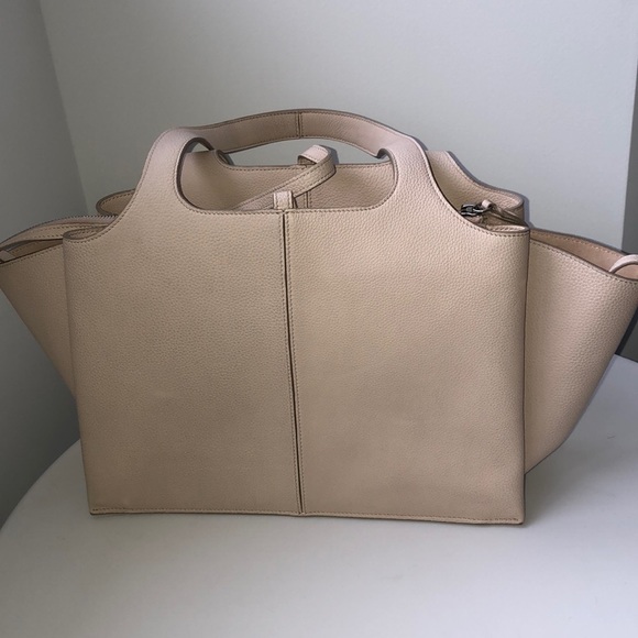 Céline Small Leather Trifold Creme/Light Pink Bag - Picture 8 of 8